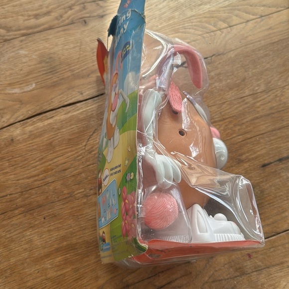 Playskool Mr. Potato Head Spring Bunny Toy - Pink and Brown - Picture 6 of 6